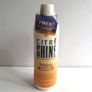 Citre Shine Revitalizing Shampoo 16 fl oz/474 ml w/ Shine Miracle Laminator NEW